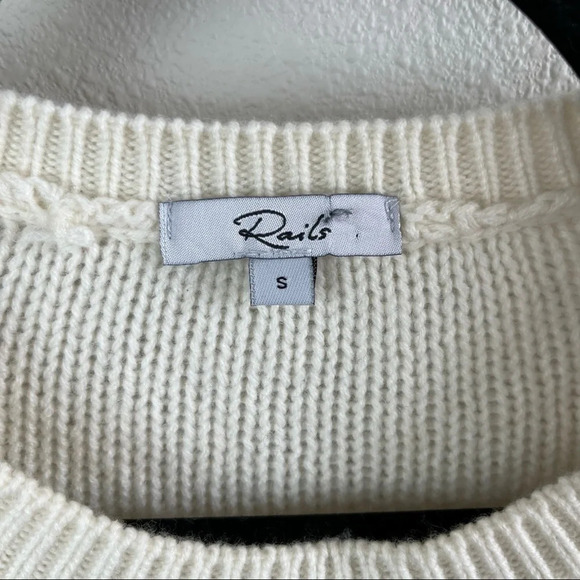 Rails Daphne Knit Pullover Sweater Great Plains Casual Women’s Small - Picture 7 of 12